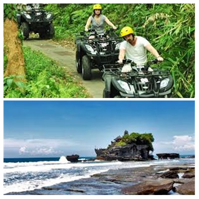 Bali ATV Ride and Tanah Lot Tour