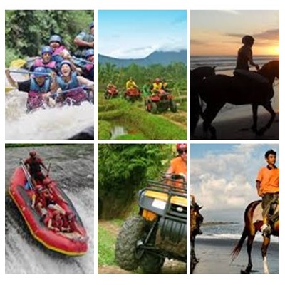Bali Rafting, ATV Ride and Horse Riding Tour
