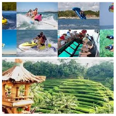 Bali Water Sports and Ubud Tour
